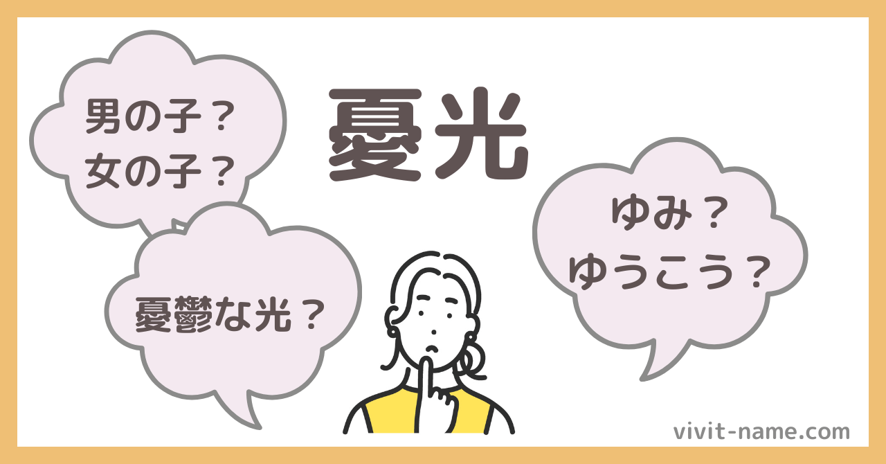 名前の読み、性別、意味